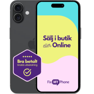 sälj begagnad iphone 16 plus